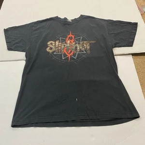 T-shirt vintage SLIPKNOT Coheed Cambria Trivium maglietta grande concerto heavy metal 2009 - Foto 1 di 7