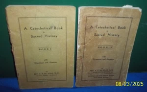1933 PB A Catechetical in Sacred History Book 1, Book 4 by Rev YP De Jong ThD - Picture 1 of 4