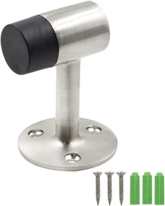 Tope Piso 3 pulgadas 75 mm Acero Inoxidable Niquel Cepillo Resistente 1 Pieza - Imagen 1 de 12