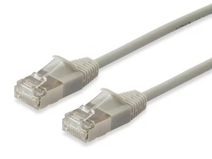 EQUIP PATCHKABEL SLIM RJ45 S/FTP CAT6A/10GS 5.00M BEIGE - Bild 1 von 3
