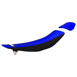 2019-2023 YAMAHA YZF 250 SEAT COVER By Enjoy MFG BLACK BLUE GRIPPER #158 - Picture 1 of 5