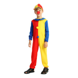  Costumes D'halloween De Clowns Vêtements Pour Enfants Tenue Robes