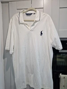 Polo Ralph Lauren Golf Tshirt Pro Fit Size XXL White - Picture 1 of 6