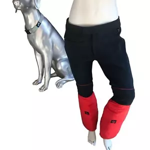 Vintage Roffe Bootcut Ski Snow Colorblock Fleece Lined Pants Women’s Size L - Picture 1 of 11