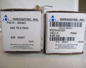 (NUEVO) Transductor de presión Omega Omegadyne 4-20mA PX219-30VACI - Imagen 1 de 2