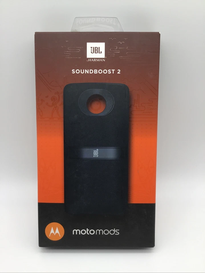 JBL Soundboost 2 Moto Mod Speaker for Moto Z Series Phones - Black - Image 1 of 2