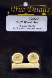 TRUE DETAILS Set in resina 1/72 Boeing B-17 Flying Fortress - 72020 - Foto 1 di 1