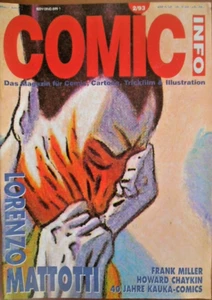 COMIC Info - Heft 2- 1993 Comic-Magazin Lorenzo Mattotti Kauka-Comics H. Chaykin - Picture 1 of 2