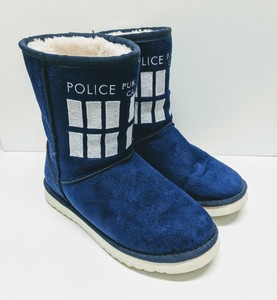 tardis boot slippers
