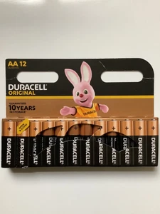 Duracell MN1500 AA Simply Alkaline Batteries LR06 - 12 Pack