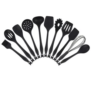 silicone kitchen utensil set 11 cat shaped kitchen cooking utensil set cute c... - Picture 1 of 7