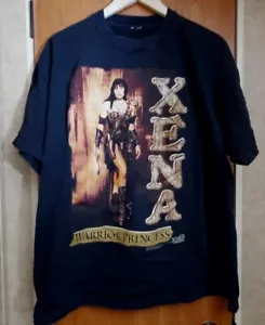 Camisa vintage DS 1997 Xena princesa guerrera TV promoción gira champ talla XL - Imagen 1 de 3