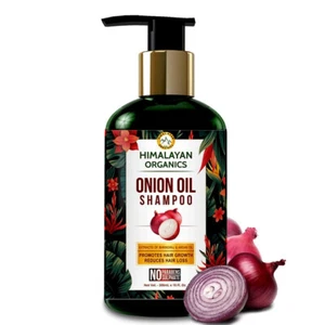 Himalayan Organics Onion Oil Shampoo No Parabens & No Sulphate 300ml FS - Picture 1 of 12