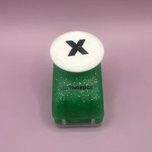 CuttingEdge Paper Punch Replacement Letter X Crafting Scrapbooking 1” Cutting - Picture 1 of 3