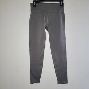 Lazuli Label Leggings Dark Green Large Seamless Thick Waist Contour Stretch - Picture 1 of 8