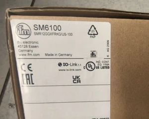 IFM SM6100 Flowmeter Sensor Brand New - Picture 1 of 3