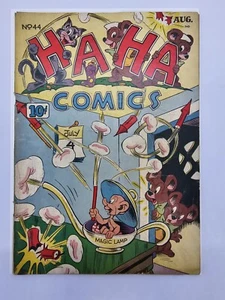 HaHa Comics #44 agosto 1947 fumetto Ft. Izzy & Dizzy. Età dell'oro, rara! - Foto 1 di 4