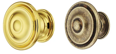 Häfele Möbelknopf rund Türknopf Schrankknopf Küchenknopf Möbelgriff antik Retro - Bild 1 von 4