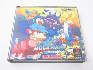 PlayStation Capcom Super Adventure Rockman PS Japan - Picture 1 of 9