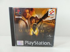 Sony PlayStation Game The Mummy by Konami Rare PAL PS1 Title Complete