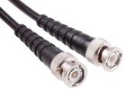 1 pcs - Telegartner Male BNC to Male BNC Coaxial Cable, 2m, RG58C/U Coaxial, Ter