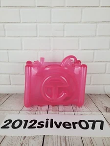Telfar X Melissa Small Jelly Shopper Bag Clear Pink NEW - Picture 1 of 7