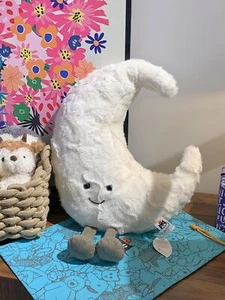 Jellycat Amuseables Moon Stuffed Toy - Picture 1 of 6