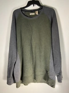 DKNY Jeans maglione girocollo verde grigio uomo taglia XL - Foto 1 di 6
