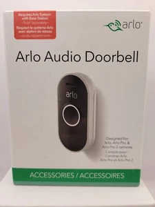 Arlo Audio Doorbell, White (AAD1001-100PAS) NEW/SEALED in box. - Picture 1 of 4