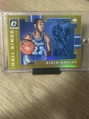 Elgin Baylor — 2017 Panini — Donruss Optic — Hall Kings — ORO — SP —/10 — COMO NUEVO/CASI NUEVO Foto 1 de 4