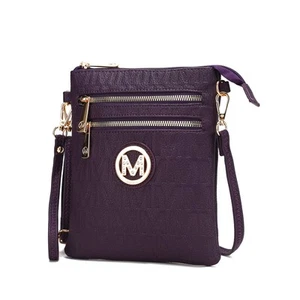 Crossbody Bags for Women, Wristlet Strap – PU Leather Shoulder Handbag Messen... - Picture 1 of 7