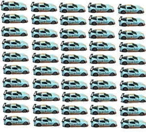 DEALER LOT of 50 Greenlight 51579 1:64 Scale 2010 Chevy Corvette C6-R Gulf Oil - Picture 1 of 9