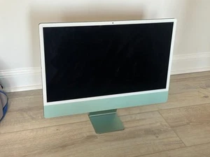 iMac 24" (256GB SSD, Apple M1, 3.20GHz, 8GB, 8-Core GPU) Blue - MGPK3LL/A - Bild 1 von 4