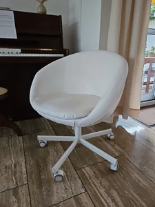 IKEA Drehstuhl, Jugendstil, Schreibtischstuhl, weiß - Bild 1 von 1