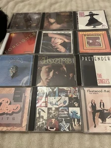 Collection Of 16 Classic Rock CDs In Original Cases With Inserts Include Ozzy/U2 - Picture 1 of 24