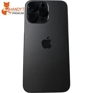 Original IPHONE 14 Pro MAX RAHMEN SCHWARZ Gehäuse Backcover Grad B - Bild 1 von 6