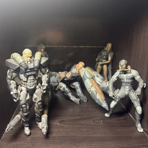 Metal Gear Solid 2 Solidus Raiden Fortune Sniper Wolf & Ray BAF Lot McFarlane - Picture 1 of 12