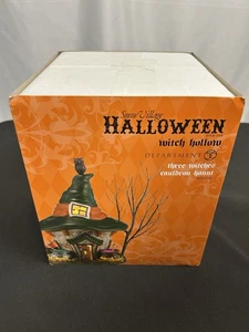 Caldero Dept 56 Halloween Snow Village Tres Brujas Nuevo/Sellado 4030758 Retirado - Imagen 1 de 4
