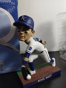 Michael Massey KC Royals Bobblehead New In Box 2024 Collectors Edition  - Picture 1 of 6