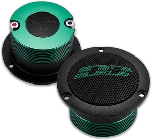 Deaf Bonce Pair of Hannibal 35W RMS 4-Ohm 1" VC Titanium Neodymium Tweeters  - Picture 1 of 5