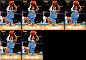 2009 Panini Chris Paul (6) Card Lot - GOING, GOING… ALMOST GONE! DON’T WAIT! - Picture 1 of 2