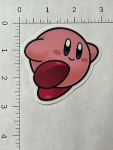 Nintendo Kirby Character 3” Bumper Sticker - Picture 1 of 1