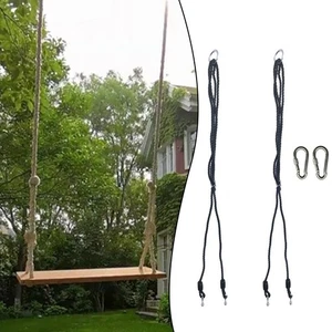Schaukelseilverlängerung längenverstellbar mit Metallschnallen für Gartenscha - Picture 1 of 9