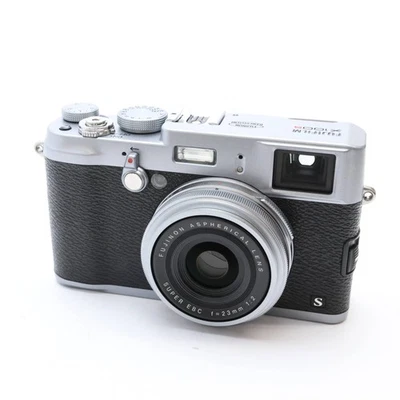 Fujifilm Fuji X100S Silver Digital Camera Shutter Count 10900 - Image 1 of 4