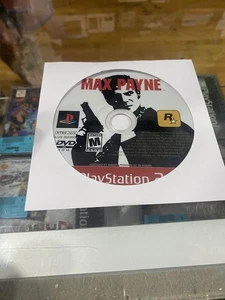 Max Payne (PlayStation 2 PS2) nur Disc poliert - Bild 1 von 1