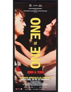 Plakat One To One John & Yoko Lennon Ono Beatles B339 - Bild 1 von 1