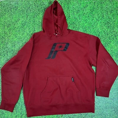 Sudadera con capucha Polaris roja/negra con logotipo retro cómoda que absorbe la humedad polar 2XL Foto 1 de 4