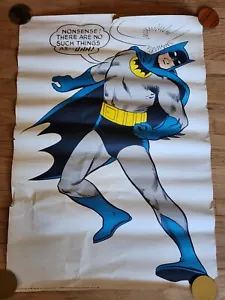Batman Original Vintage Poster Comic Cartoon DC Comics Superhero 1966 Pinup 60s - Picture 1 of 11