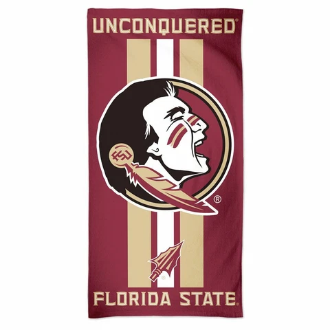 Florida State Seminoles Wincraft NCAA 30 x 60 Fiber Beach Towel FREE SHIP Cover