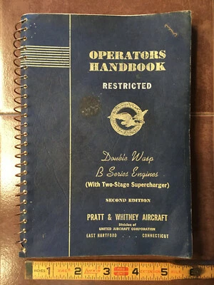 Manual de Operadores P&W Doble Avispa Serie B con Supercargador Foto 1 de 4